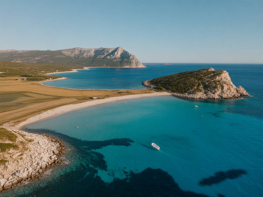Explorer la baie de santa giulia : un joyau entre mer turquoise et collines